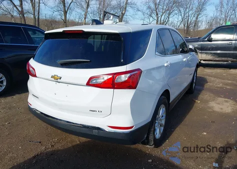 2019 Chevrolet Equinox Lt из США, поврежденный, VIN 2GNAXUEV7K6168621